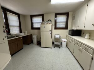 Small Upstairs Kitchen